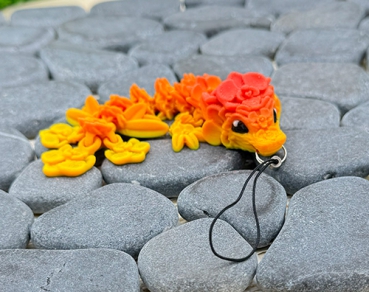 Orchideen-Drachen – Sonnenaufgang